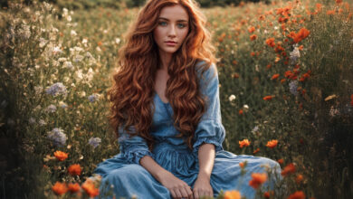 Verzauberte Momente im Blumenmeer